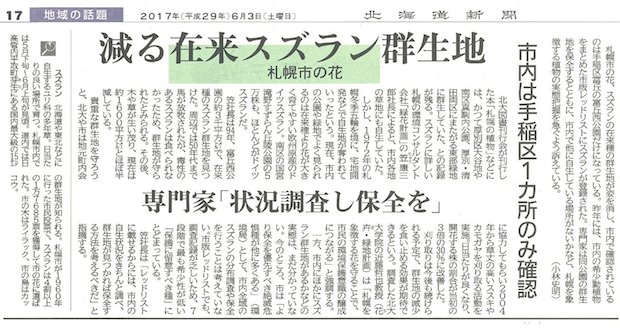 道新の記事