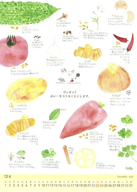 野菜カレンダー
