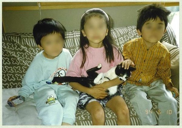 子供たちと
