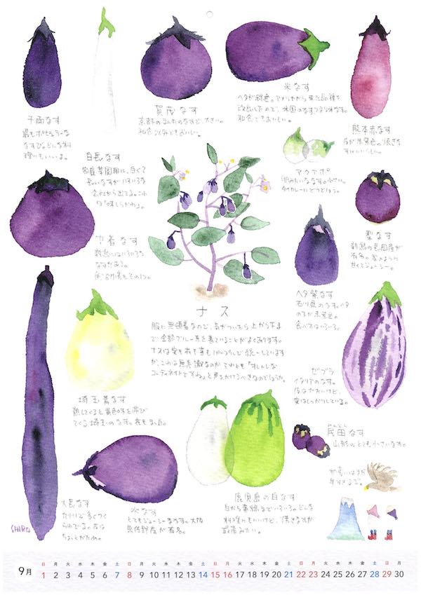 野菜カレンダー