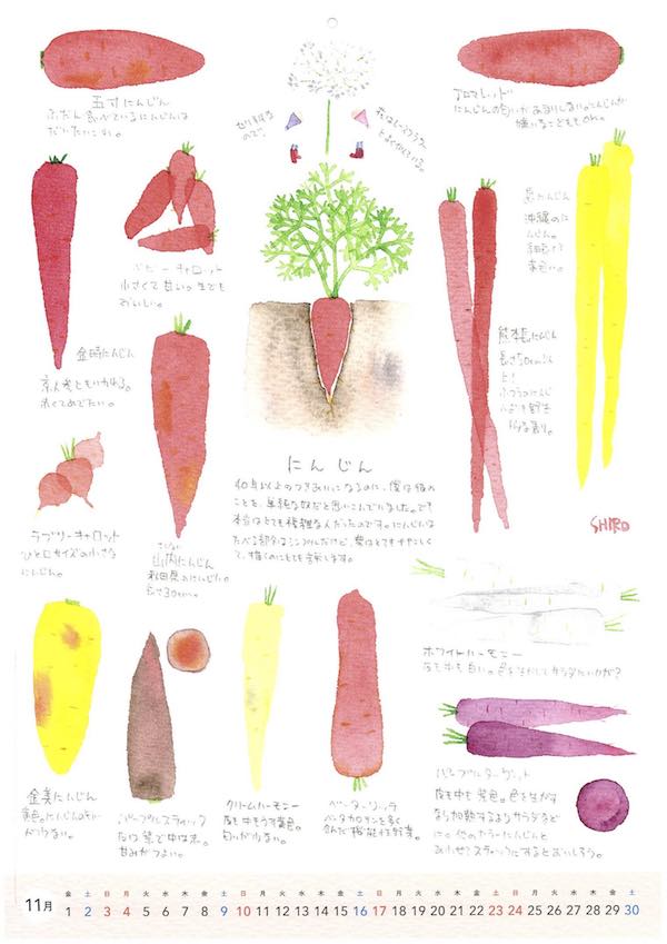 野菜カレンダー