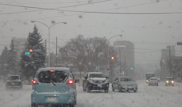 吹雪模様