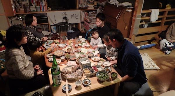 懇談