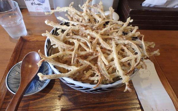 ごぼ天うどん