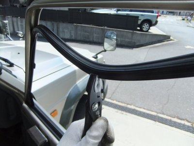 フロントガラスランの交換 | has blog☆