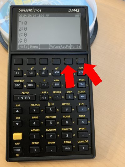 スイス製RPN電卓 DM42 | has blog☆