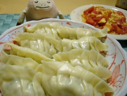 蒸餃子