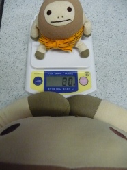 しゅんたろうは80g
