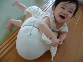 おーちゃん、もみくちゃに!