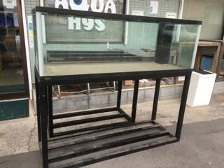 中古180cmガラスオーバーフロー水槽と台 | 入荷情報ブログ 