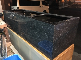 中古2400FRPオーバーフロー水槽、台 | 入荷情報ブログ 【アクアヒス 
