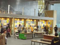 ボランティアが活躍している見学コーナー
