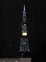 夜のテレビ塔