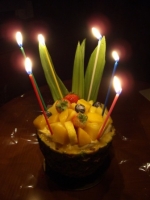 3日遅れの誕生日ケーキ