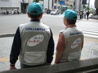 ボランティアのシャッターマンさんたち