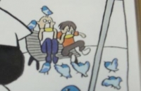 さっきの私だ〜!