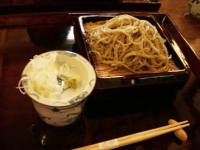 名物の手打ちそば