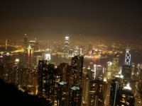 ヴィクトリアピークからの夜景その1