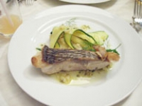 メインのお魚料理