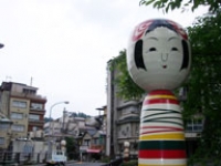 こけしが名産らしいです