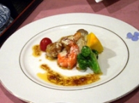 魚介と野菜のソテー