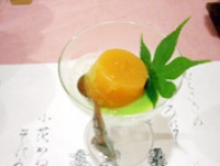 トマトのゼリー