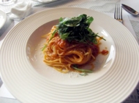 トマトのスパゲティ