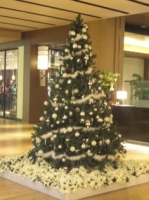 ミッドタウン館内のクリスマスツリー