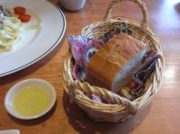 ランチのパン