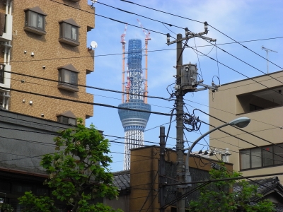 もうすぐスカイツリー