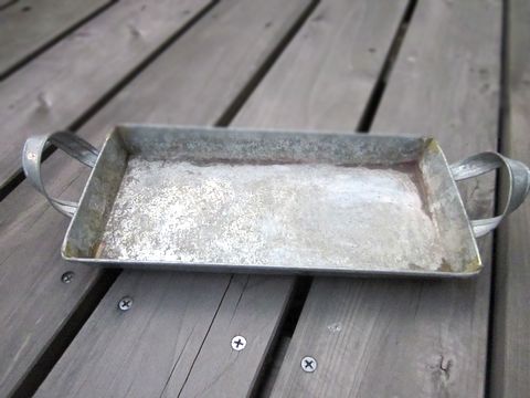 100均のシルバーの受け皿、つかえる!