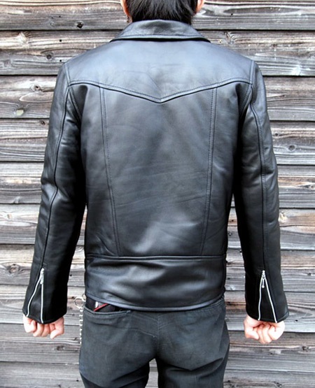 小の字ツギハギジャン bathory blackthrash 羊革 BARKBOX LEATHER JACKETS 