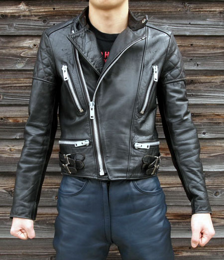 9/9 更新！70's Wolf Leathers Black Monza type (34) VJK-25
