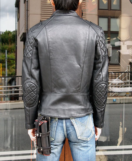 新品同様！細長形状！bobo Leathers Black Monza Type （34