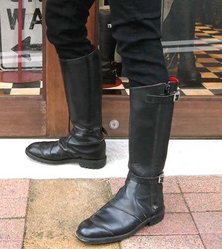片足刻印無 極上!70's Lewis Leathers Trackmaster Boots (UK 片足刻印無 極上!70's Lewis Leathers Trackmaster Boots (UK