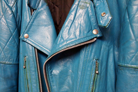 希少カラー！ターコイズブルー 70's Real Leathers Turquoise blue (40 