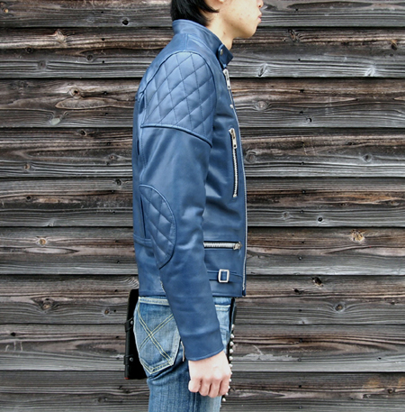 ブルーボックスの革ジャン