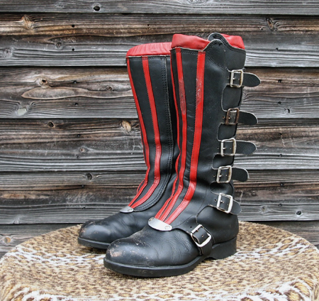 3/20 更新！ASHMAN 6-Buckle Red Line Boots (UK/8.5) UKB-136 | New