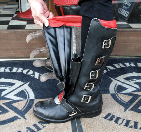 3/20 更新！ASHMAN 6-Buckle Red Line Boots (UK/8.5) UKB-136 | New