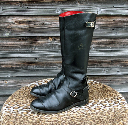 7/1 更新！Vintage Lewis Leathers Motorway Boots 191 (UK/8) UKB-145