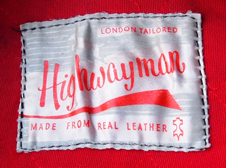 9/2 更新!60's Highwayman Leathers 9/2 更新!60's Highwayman Leathers