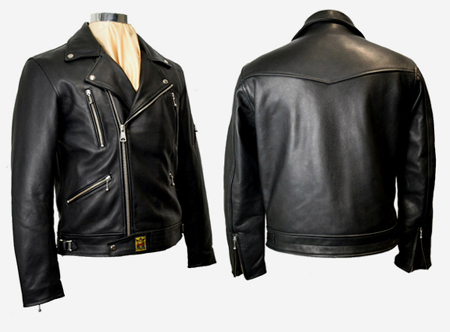 英国製レザージャケット 革ジャン パンチング レザージャケット｜カドヤ公式オンラインショップ