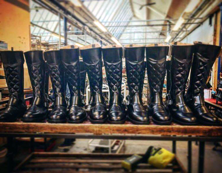 GOLDTOP The Quilted Trophy Motorcycle Boots | New BARKBOX Blog