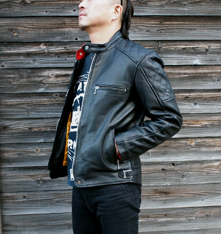 0*8様 1st type real leather tracker jacke Authentic TAG Heuer lifestyle fashion Phantomatik leather