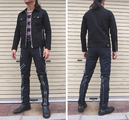 本日発売！New TIGER of LONDON × BARKBOX Slim Zip Pants & Bumflap