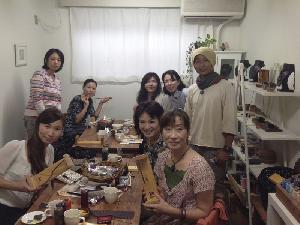 マクラメワークショップ/吉祥寺/巻き結び講座/初級編 参加者のみなさま