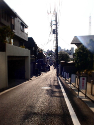 坂の多い町