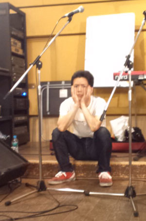 ライブに悩むたくみ
