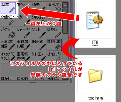 ブラシ設定ファイル