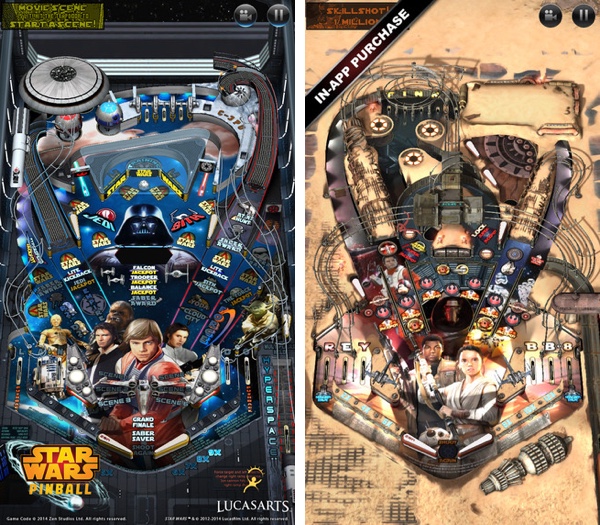 Star Warsモチーフのピンボールゲーム Star Wars Pinball 4 が無料に 木村工房blog
